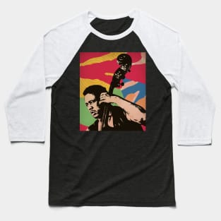 Vintage Poster - Charles Mingus Style Baseball T-Shirt